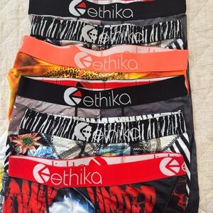 Ethika boys 6 Boxer Briefs - Multi-Color Pack